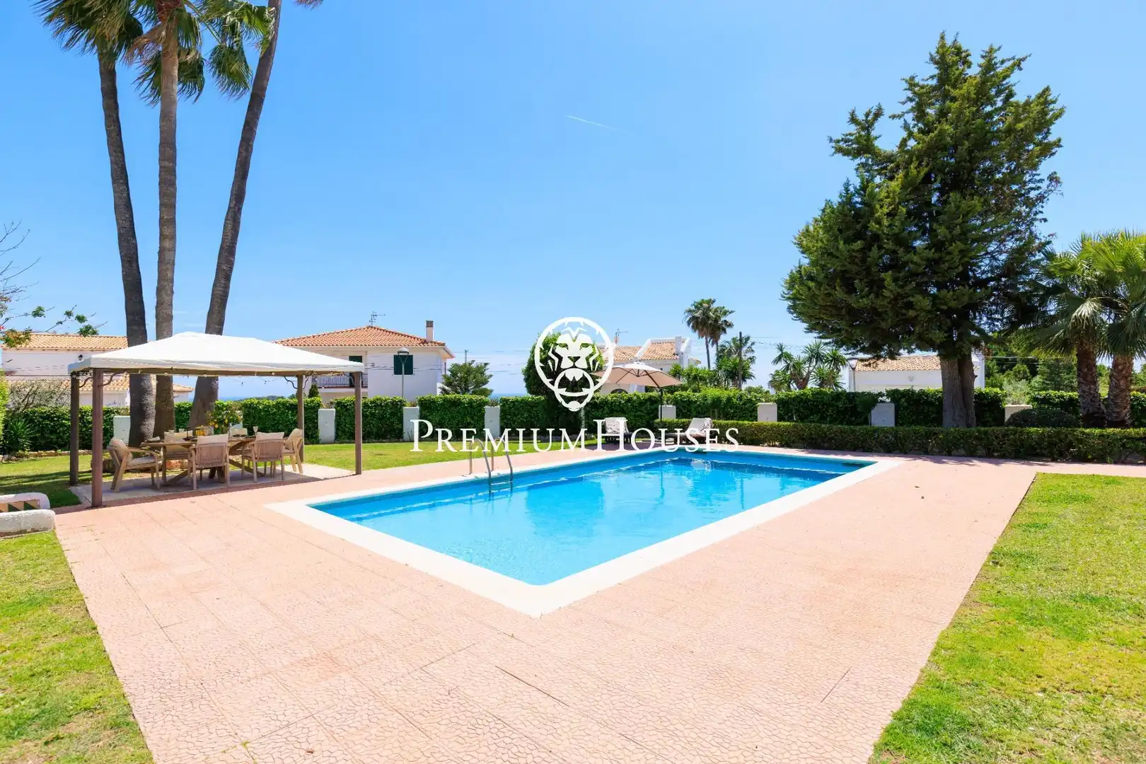 Piscina de Casa o chalet de alquiler en Cunit con Aire acondicionado, Calefacción y Jardín privado