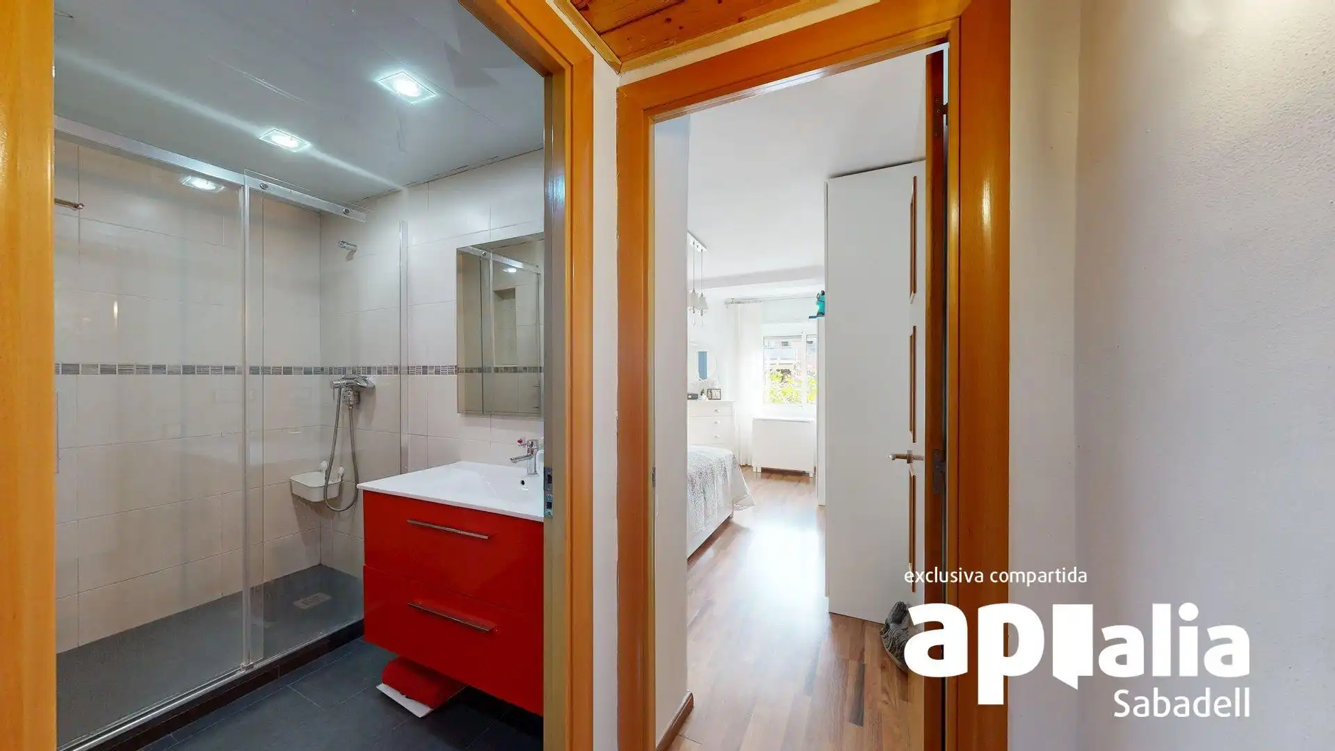 Badezimmer von Wohnung zum Verkauf in Barberà del Vallès mit Heizung, Terrasse und Balkon