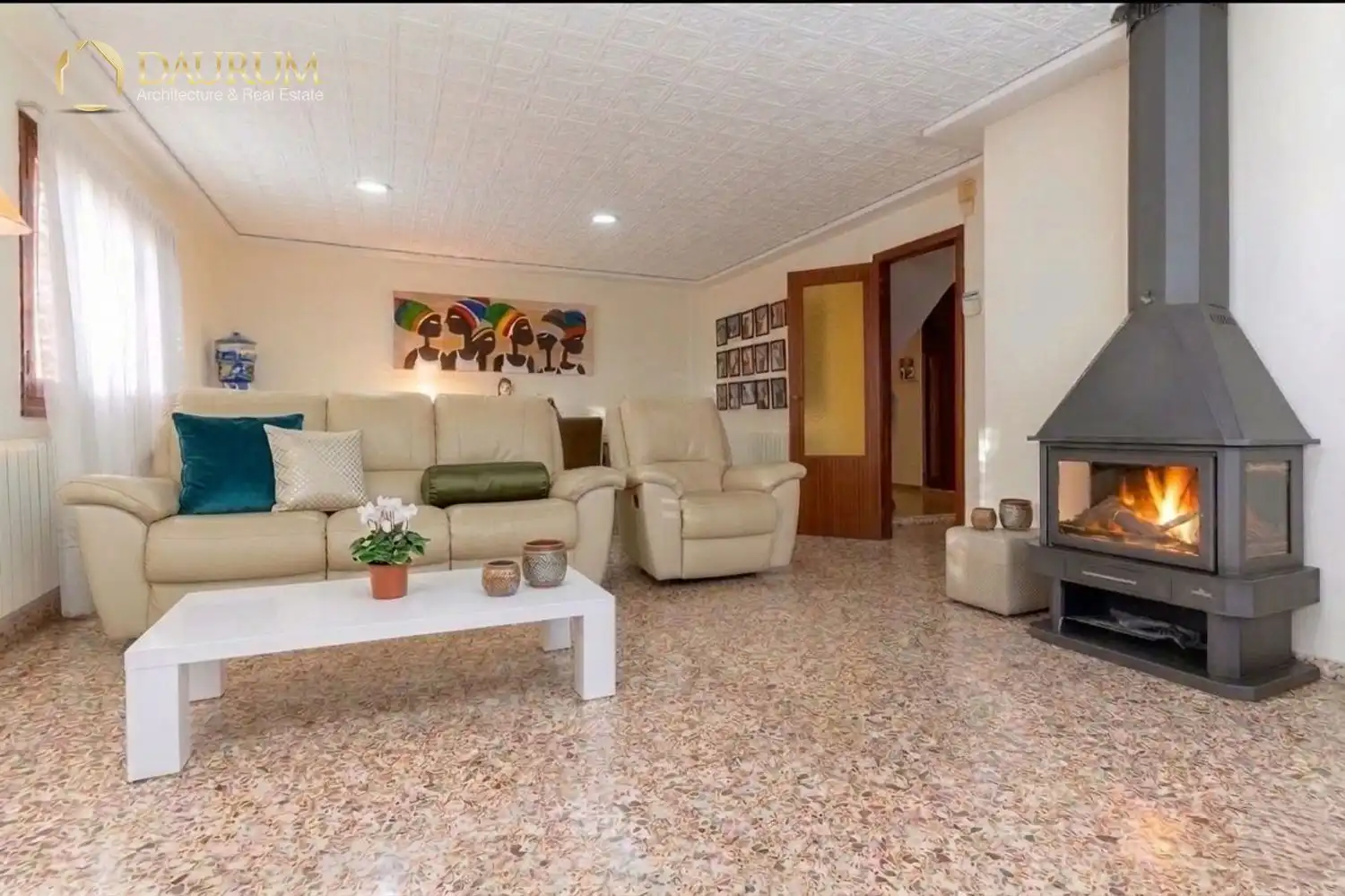 Sala de estar de Casa o chalet en venta en Paterna con Aire acondicionado, Calefacción y Terraza