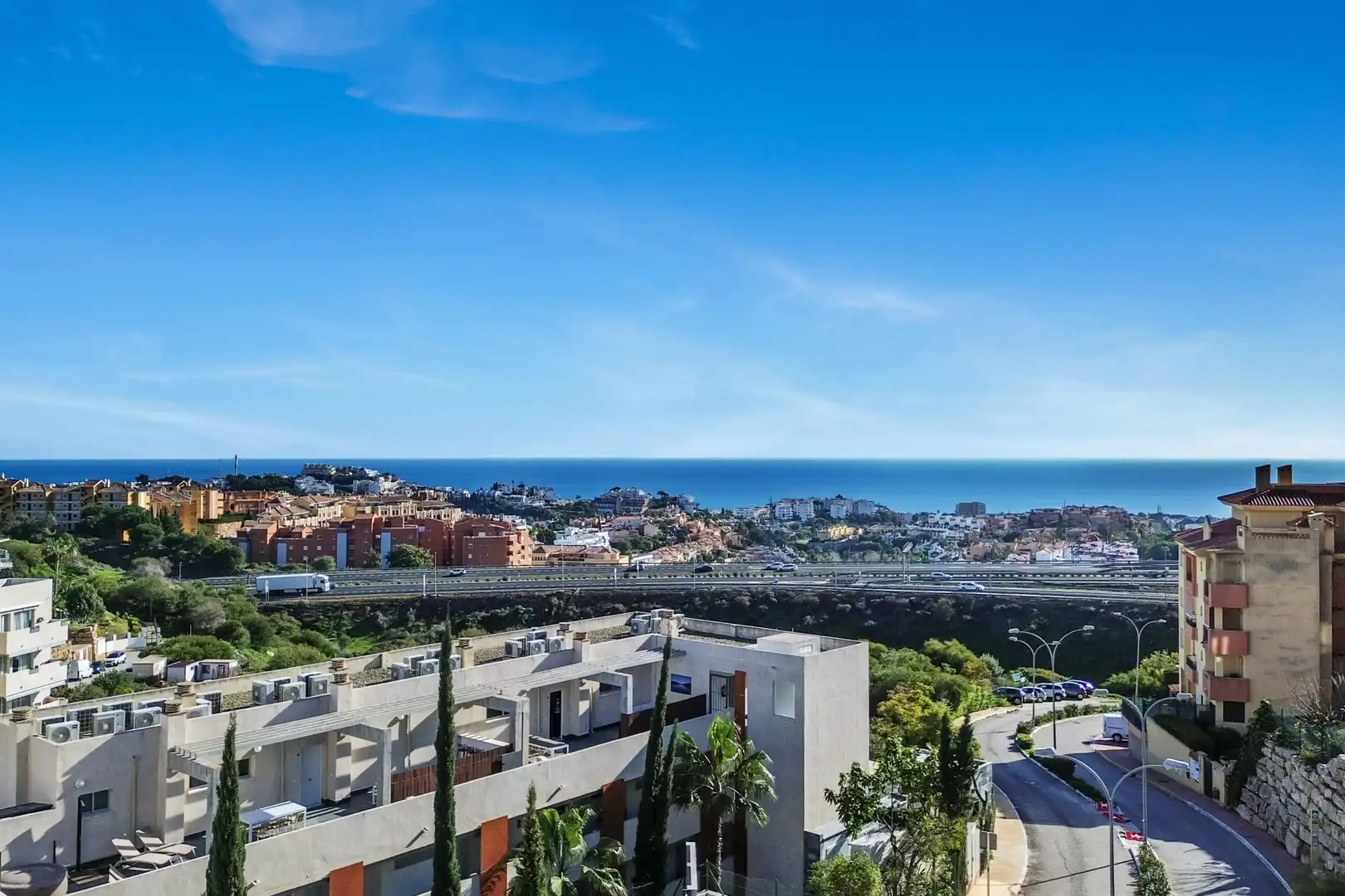 Exterior view of Attic for sale in Mijas  with Air Conditioner, Heating and Terrace