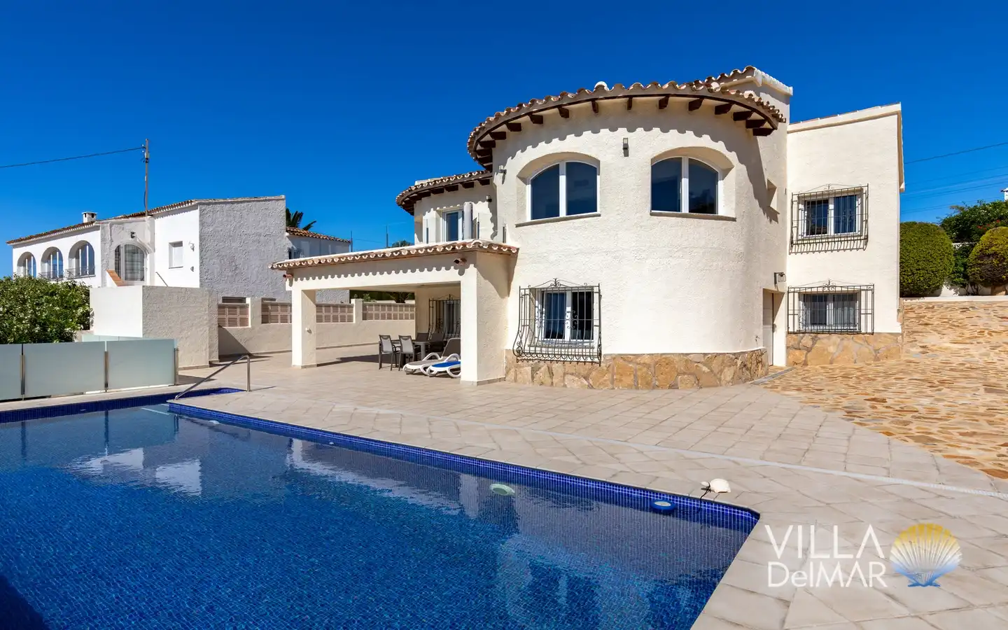 Exterior view of Houses for sale in Calpe / Calp  with Air Conditioner, Heating and Private garden
