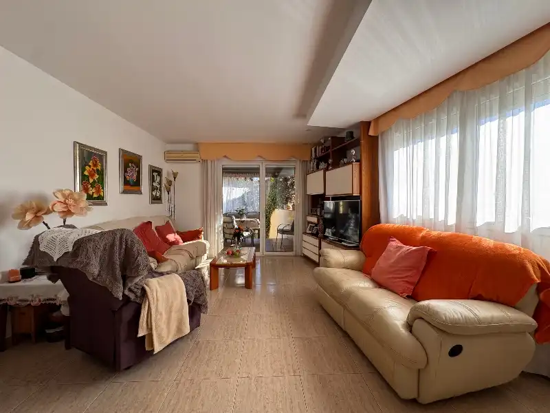Sala de estar de Casa adosada en venta en Palafrugell con Terraza