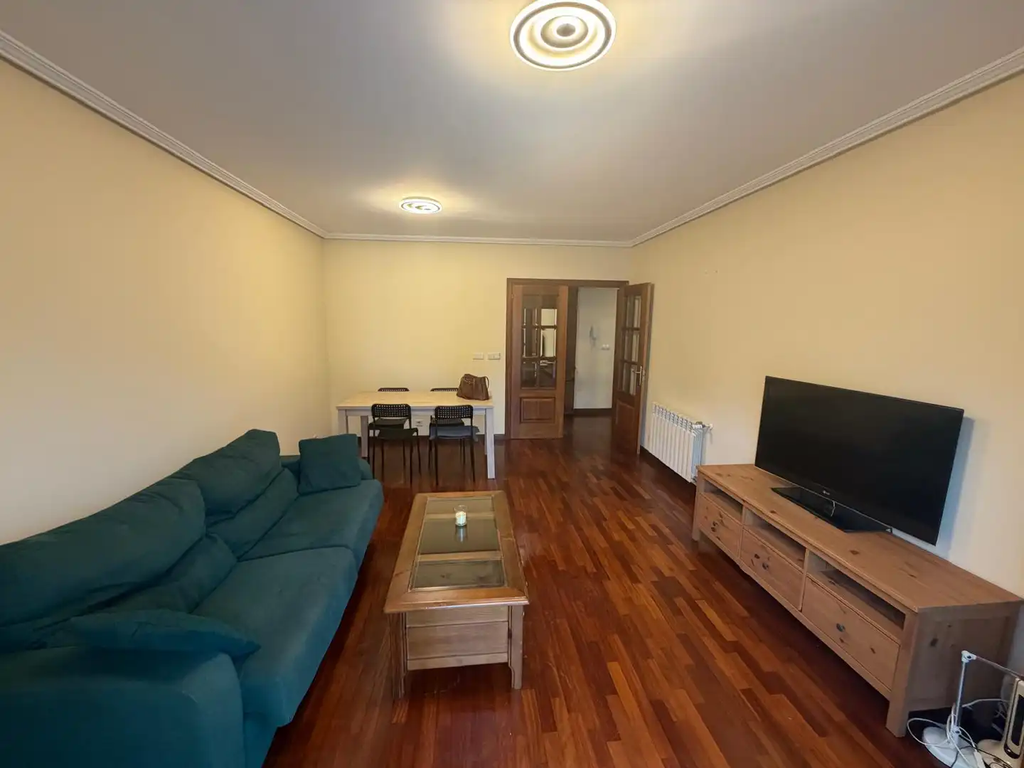 Living room of Flat for rent in Lugo  with Heating, Furnished and Oven