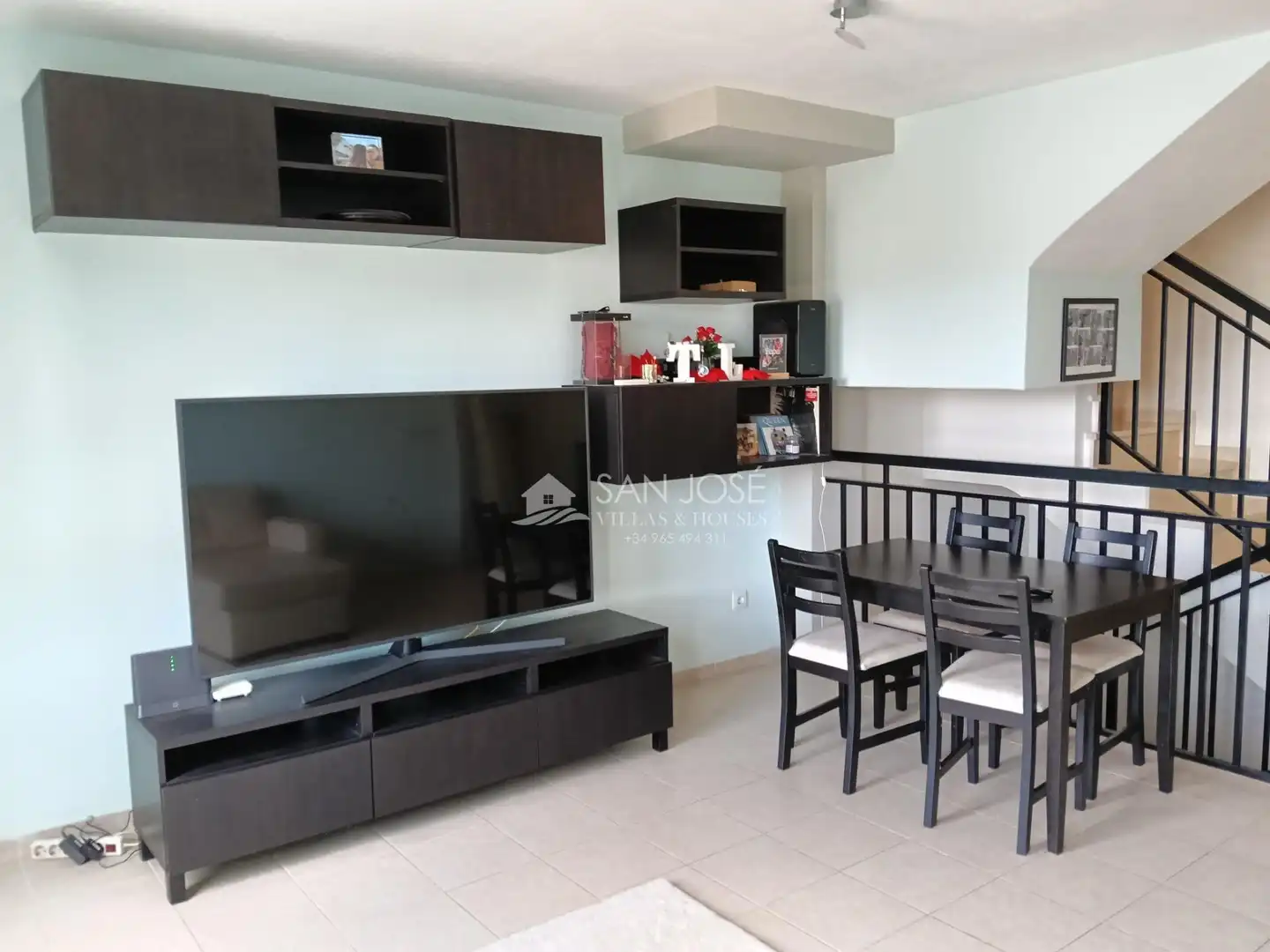 Living room of Flat for sale in Aspe  with Terrace and Storage room