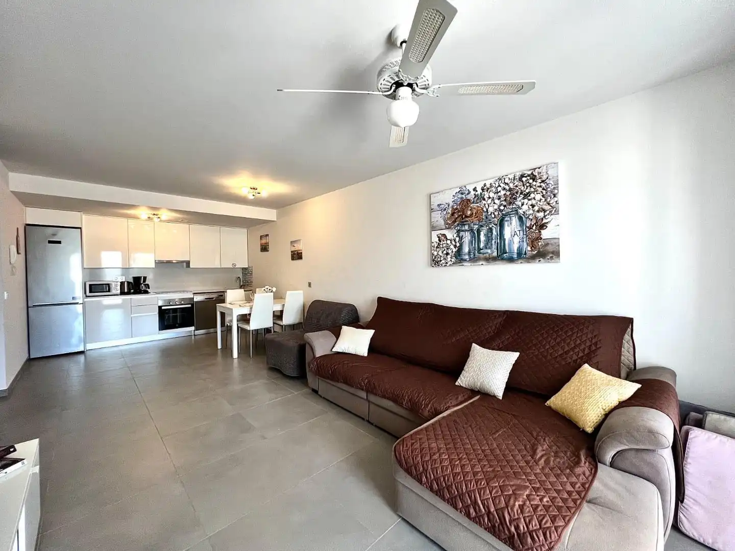 Wohnzimmer von Wohnungen zum Verkauf in Granadilla de Abona mit Terrasse, Abstellraum und Möbliert