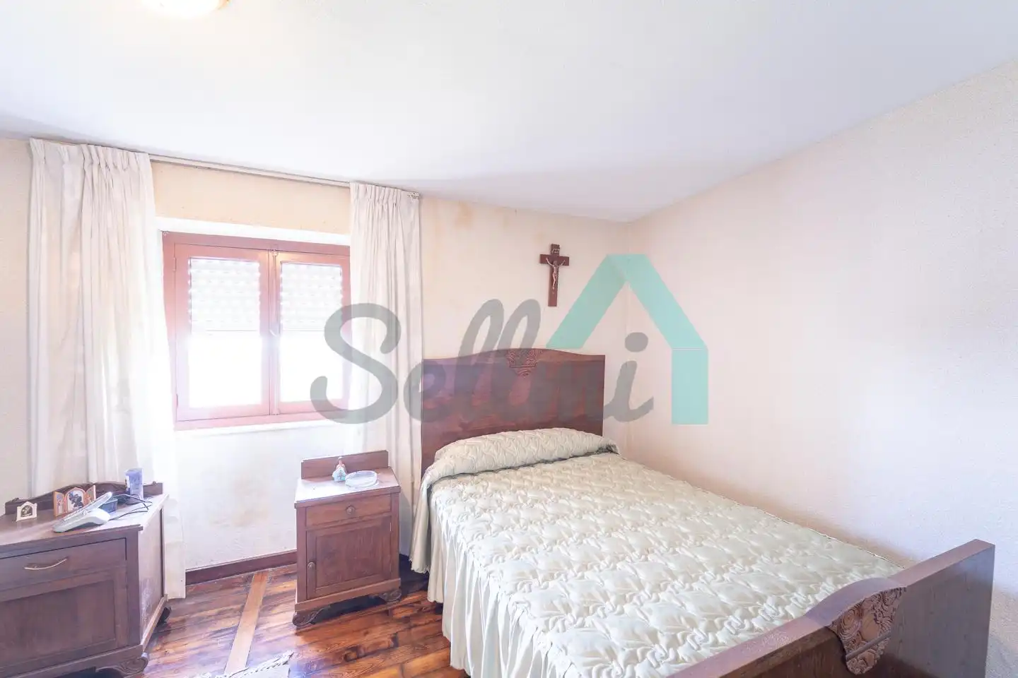 Bedroom of Houses for sale in Valdés - Luarca  with Private garden and Parquet flooring