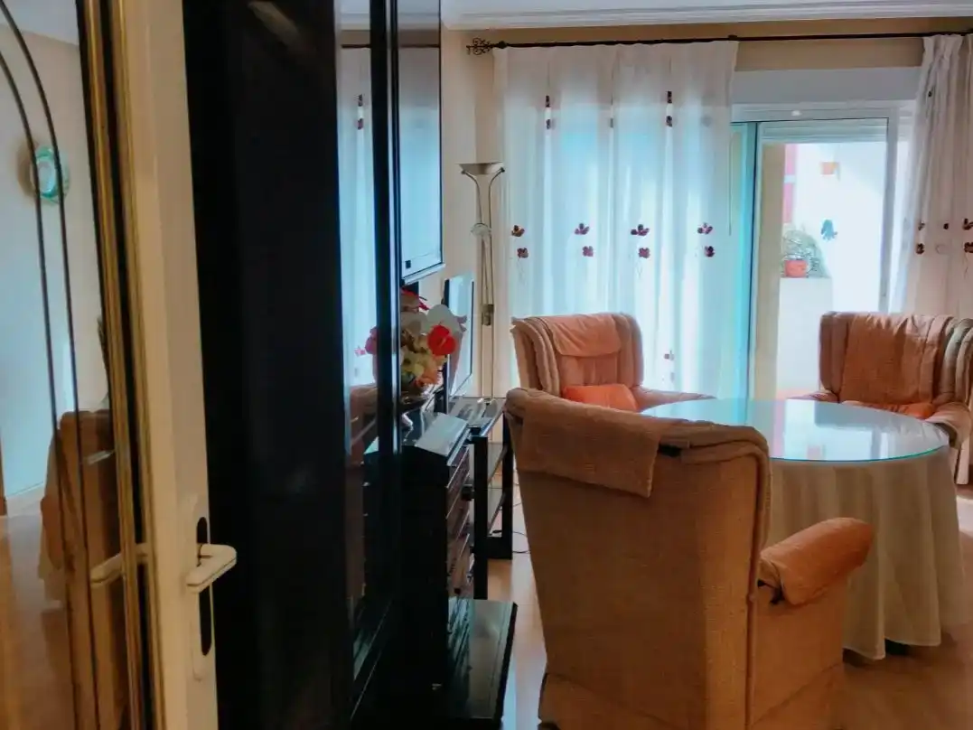 Living room of Flat for rent in  Murcia Capital  with Air Conditioner and Balcony