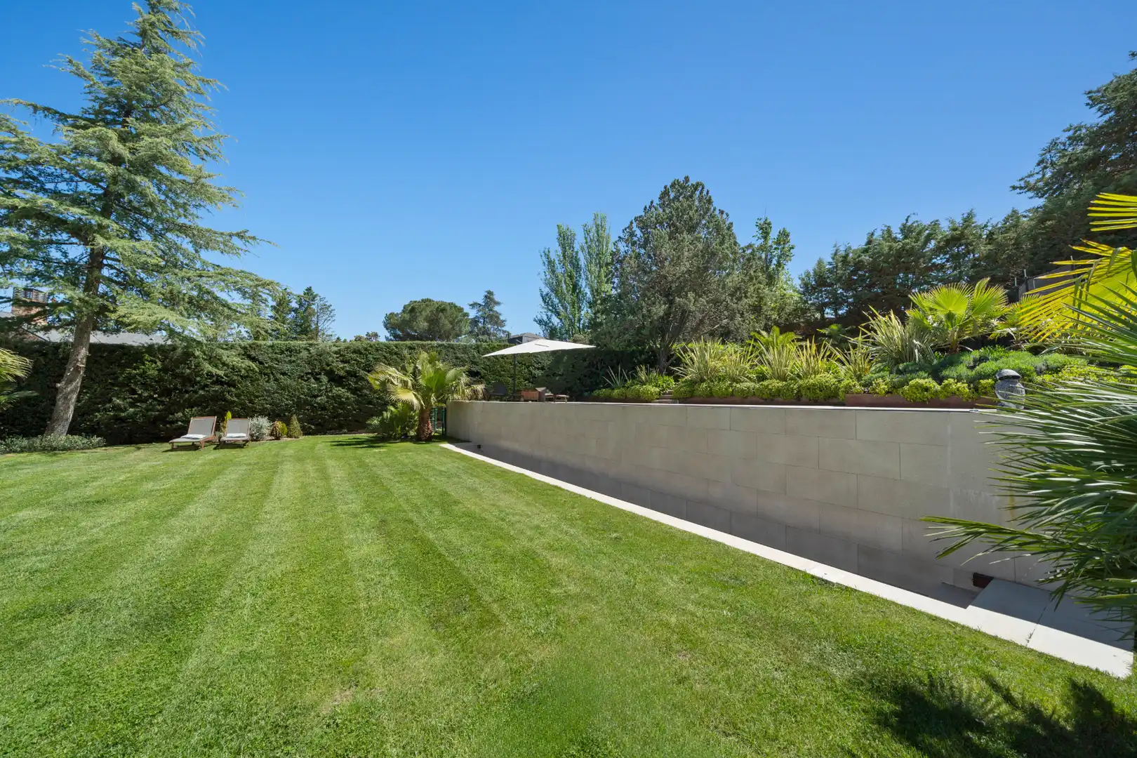 Jardín de Casa o chalet en venta en Las Rozas de Madrid con Aire acondicionado, Calefacción y Jardín privado