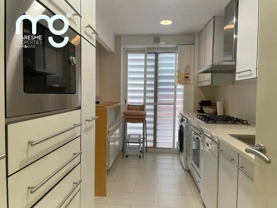 Kitchen of Flat for rent in Sant Vicenç de Montalt  with Air Conditioner, Heating and Terrace