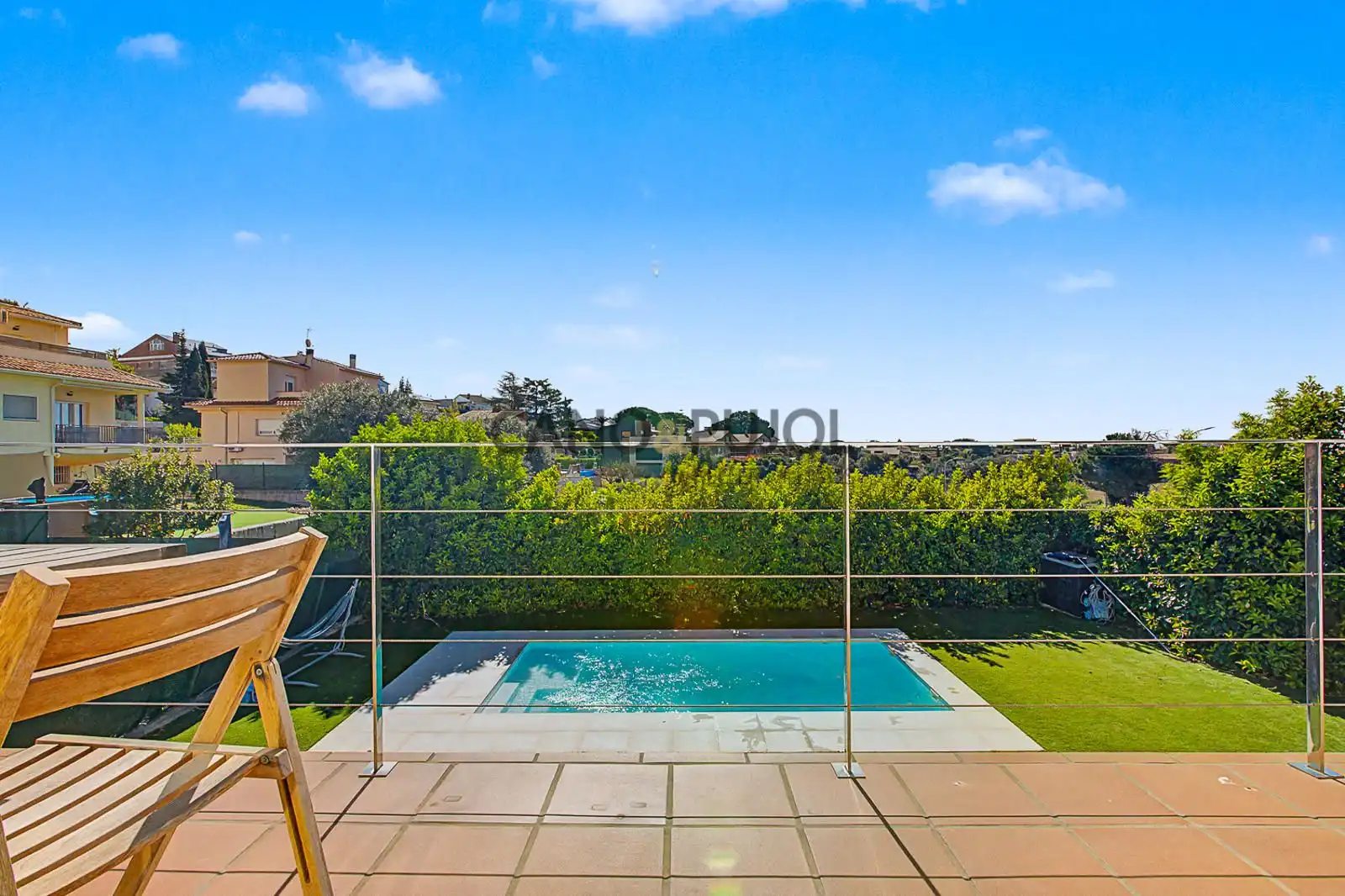 Piscina de Casa o chalet en venta en Bigues i Riells del Fai con Aire acondicionado, Calefacción y Terraza