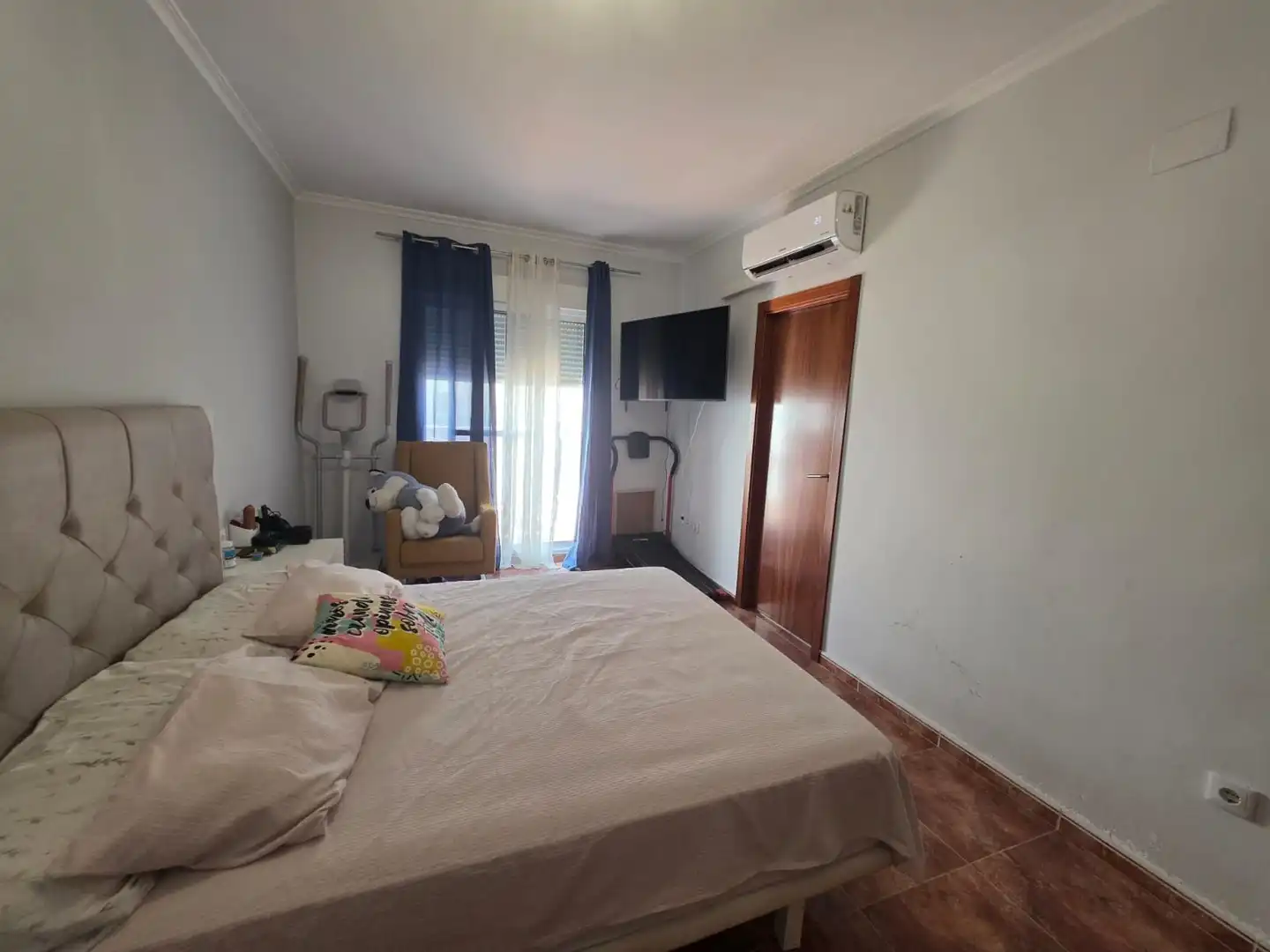 Dormitori de Casa adosada en venda en Sueca amb Aire condicionat i Traster
