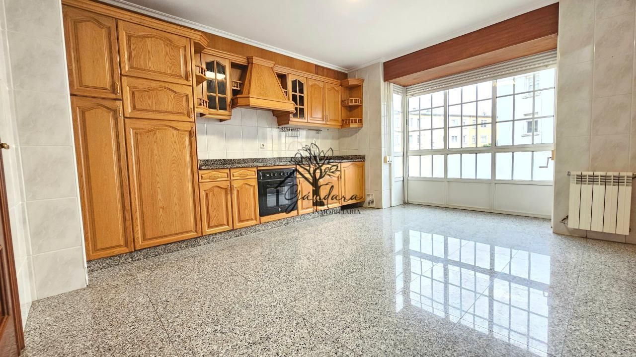 Kitchen of Flat for sale in Narón  with Heating, Terrace and Storage room