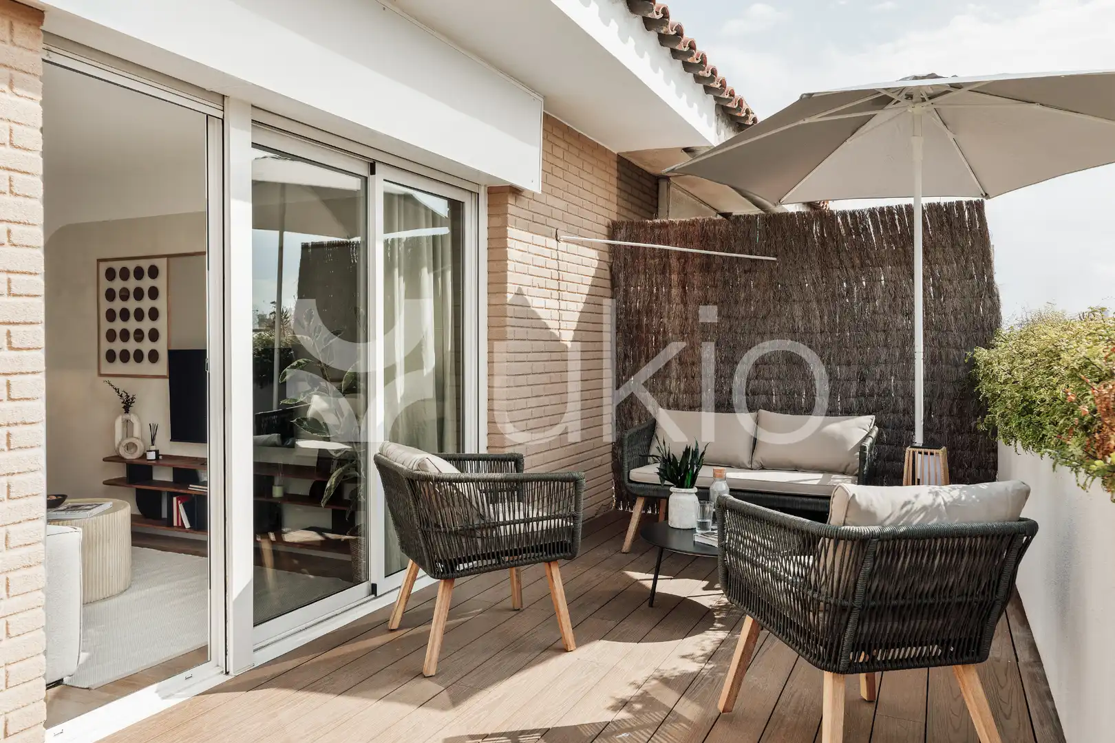 Terrassa de Apartament de lloguer en Barcelona amb Aire condicionat, Calefacció i Terrassa