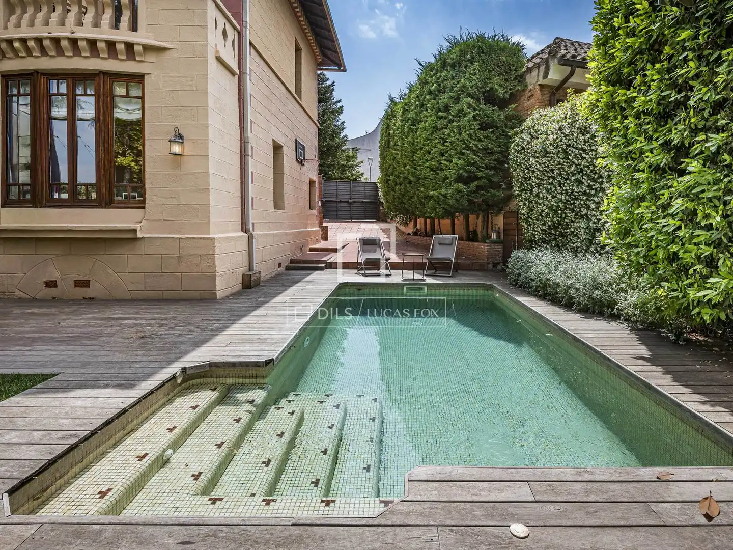 Piscina de Casa o xalet en venda en Sant Cugat del Vallès amb Aire condicionat, Calefacció i Piscina