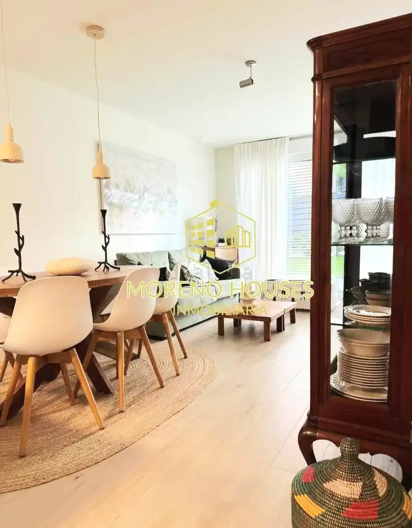 Wohnzimmer von Wohnungen zur Miete in Jávea / Xàbia mit Klimaanlage, Heizung und Privatgarten