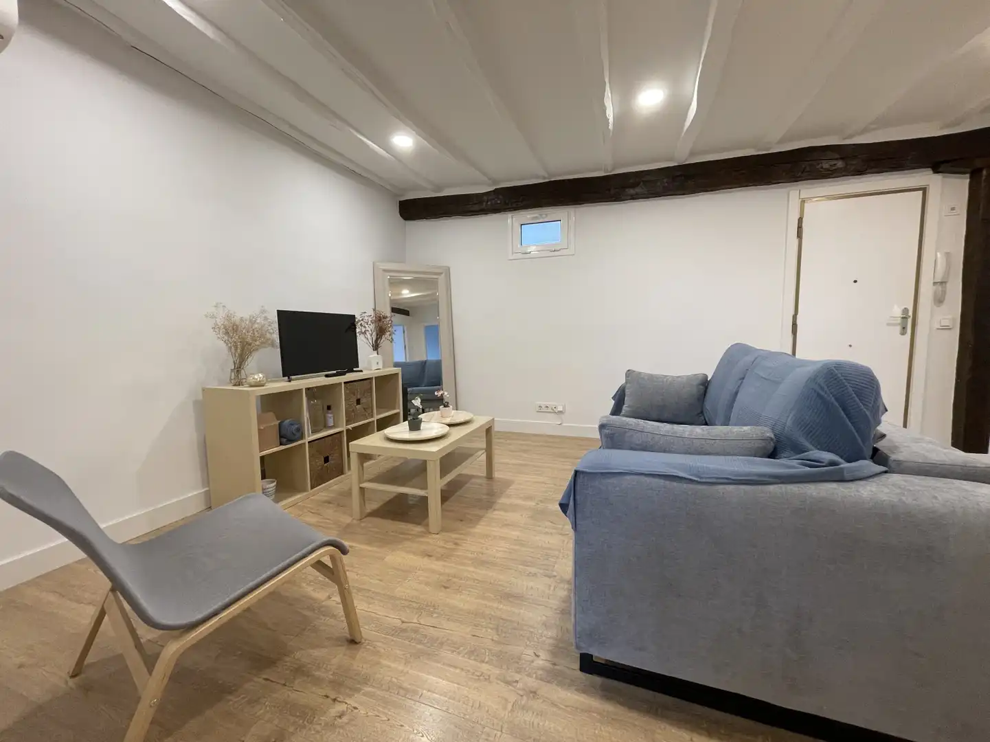 Living room of Flat for rent in Donostia - San Sebastián   with Air Conditioner and Heating
