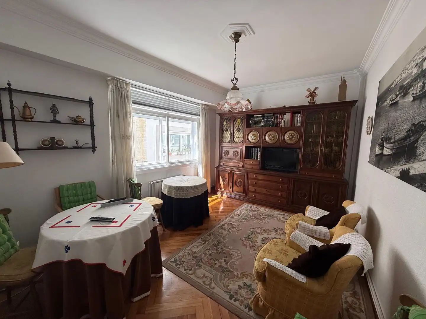 Wohnzimmer von Wohnung zum Verkauf in Lugo mit Heizung