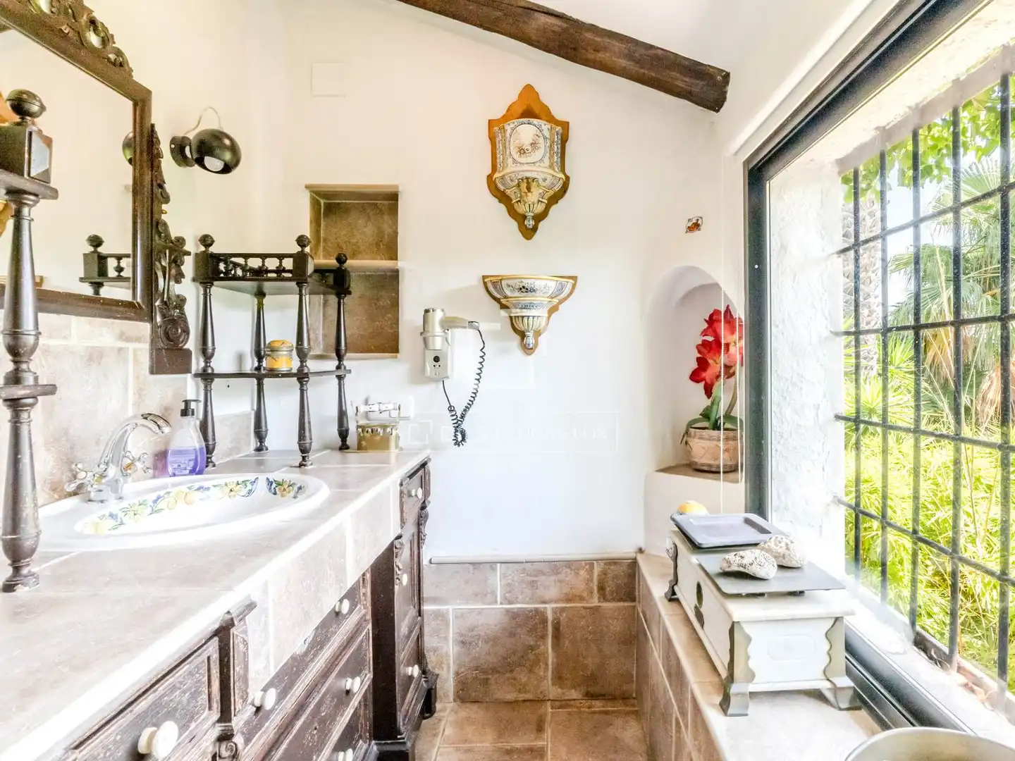 Cocina de Finca rústica en venta en Canyelles con Aire acondicionado, Calefacción y Jardín privado