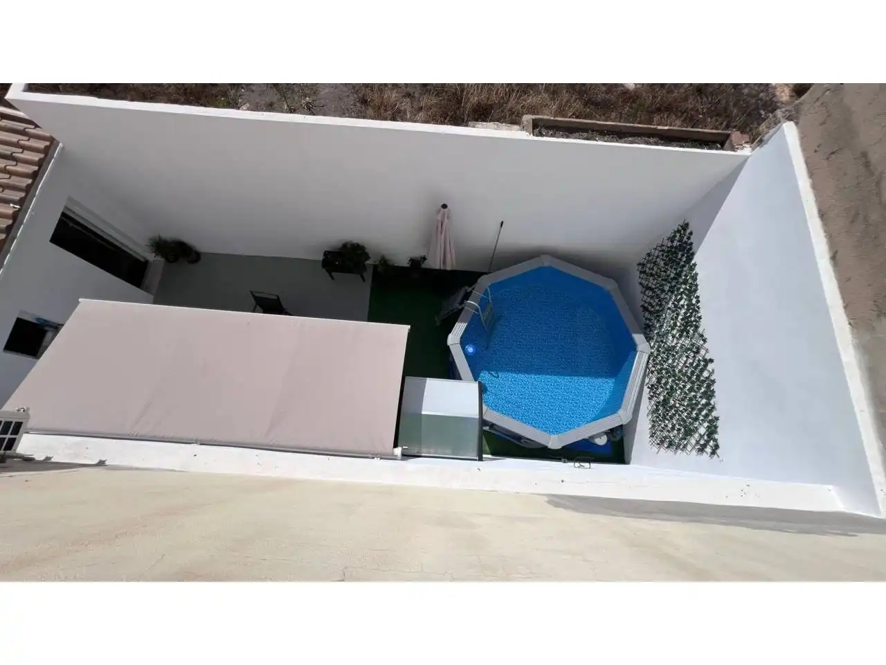 Swimming pool of Detached homes for sale in Almazora / Almassora  with Air Conditioner, Terrace and Swimming Pool
