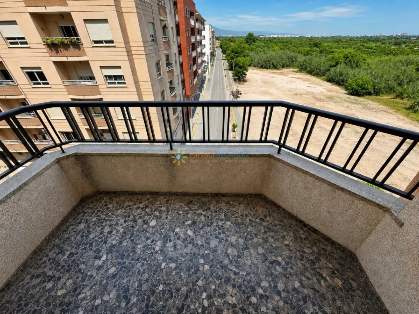 Balcony of Flat for sale in Oliva  with Air Conditioner and Balcony