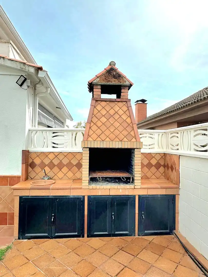 Terraza de Casa o chalet en venta en Calafell con Aire acondicionado, Calefacción y Jardín privado