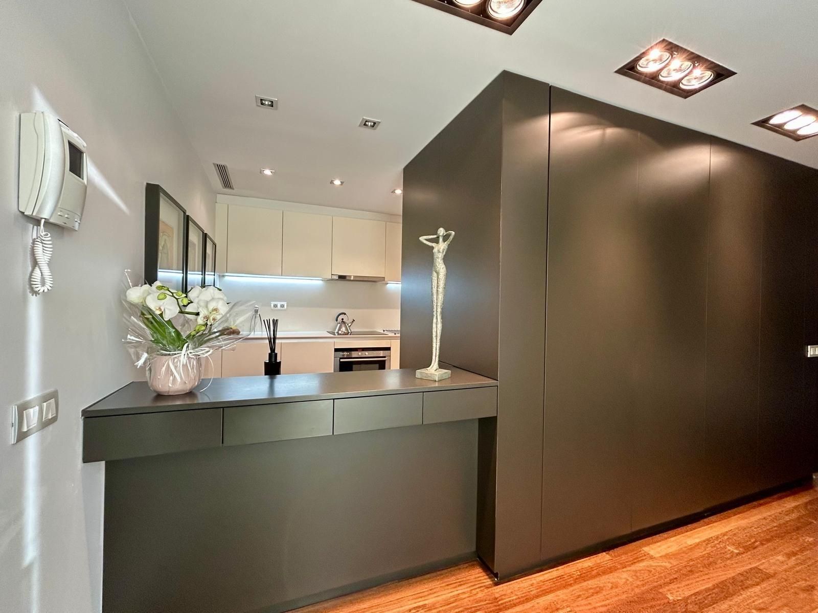 Cuina de Dúplex en venda en Manresa amb Calefacció, Jardí privat i Parquet