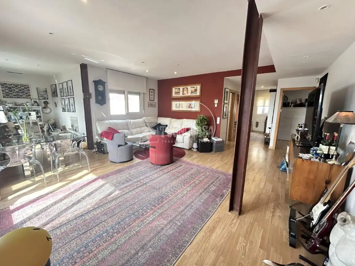 Sala de estar de Ático en venta en Madrid con Aire acondicionado, Calefacción y Terraza