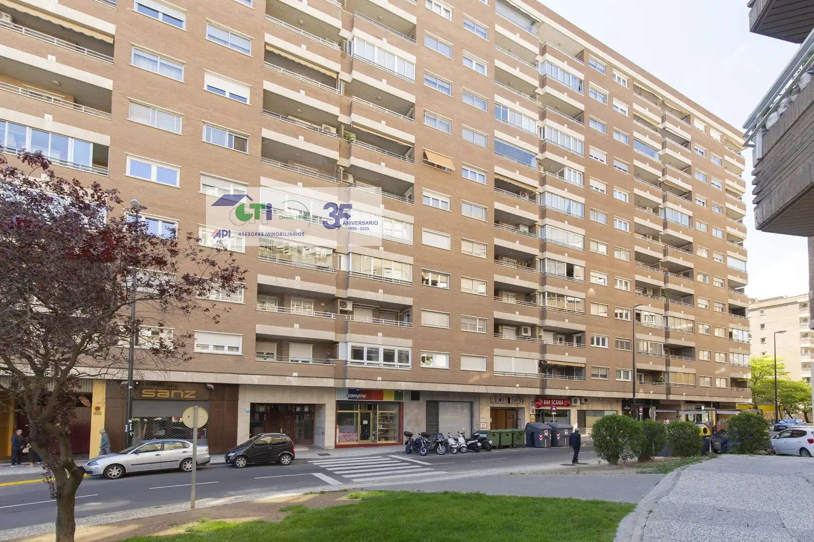 Vista exterior de Pis en venda en Zaragoza