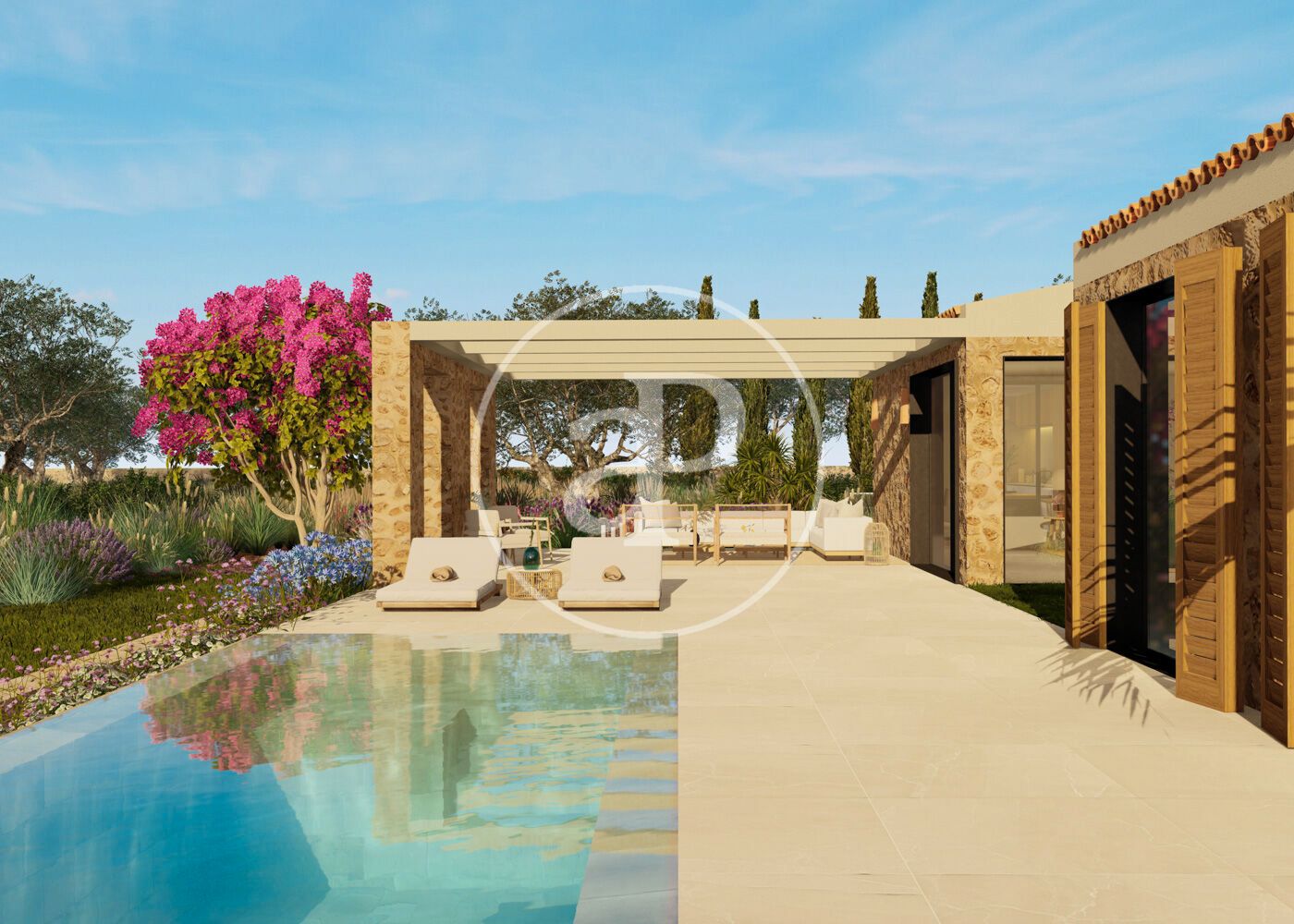 Garden of House or chalet for sale in Sa Pobla  with Air Conditioner, Heating and Private garden