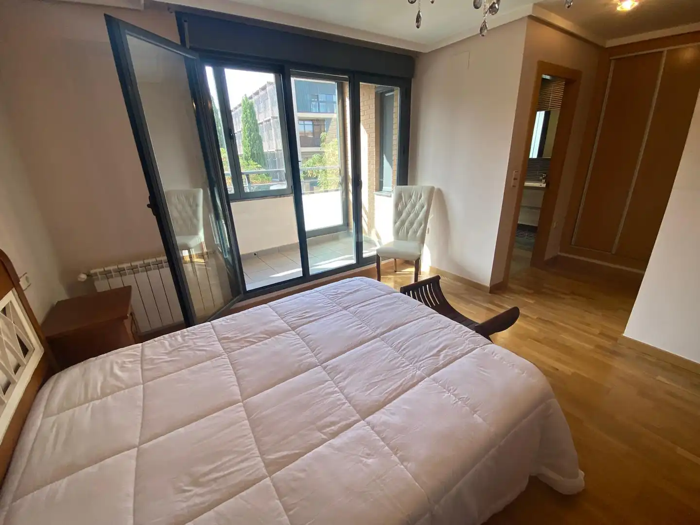 Bedroom of Detached homes for sale in Albacete  with Air Conditioner, Heating and Private garden