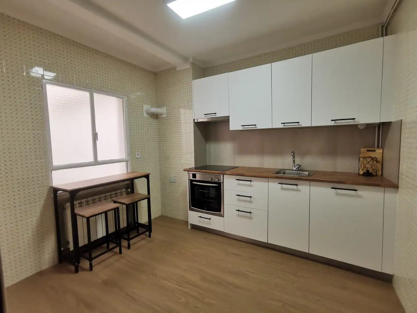 Küche von Wohnung zur Miete in Salamanca mit Heizung, Parkett und Möbliert