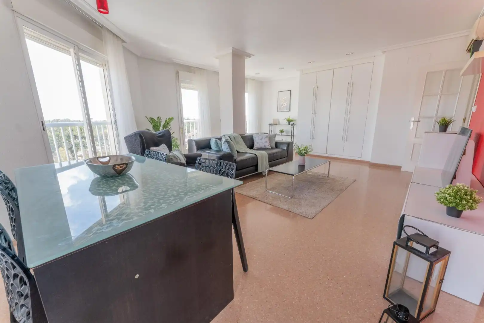 Sala de estar de Piso en venta en Elche / Elx con Aire acondicionado y Balcón