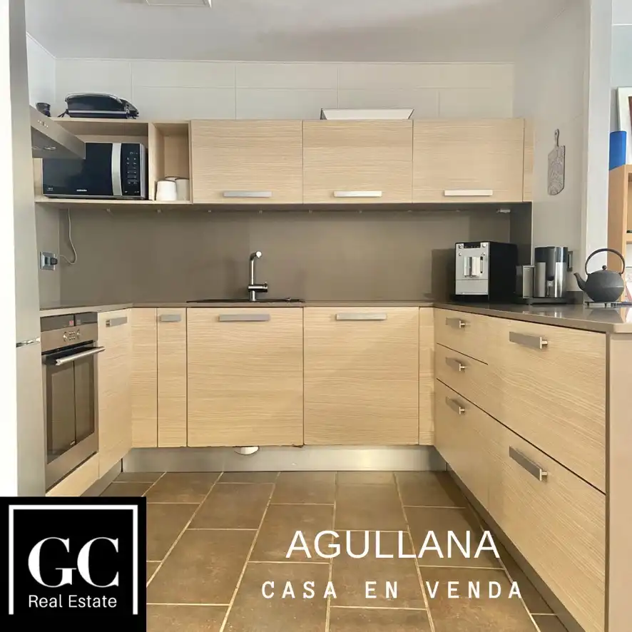 Cuina de Casa adosada en venda en Agullana amb Calefacció i Terrassa