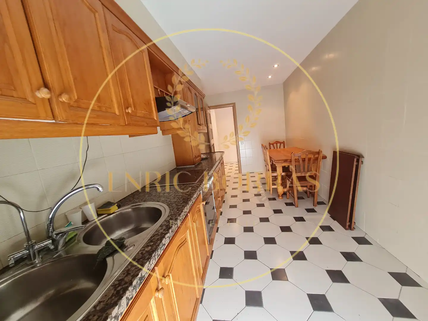 Cocina de Piso en venta en Puig-reig con Calefacción, Terraza y Trastero