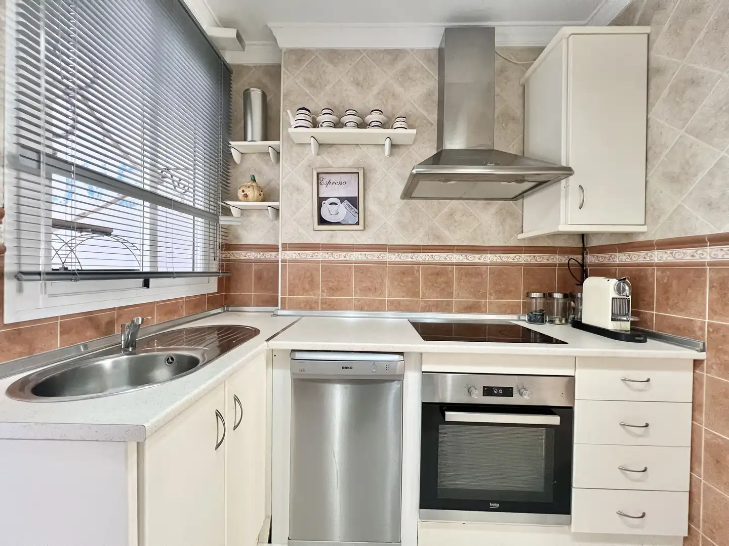 Kitchen of Flat for sale in Ronda  with Air Conditioner and Terrace