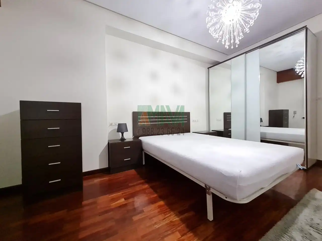 Schlafzimmer von Wohnungen zur Miete in Ourense Capital  mit Heizung, Abstellraum und Möbliert