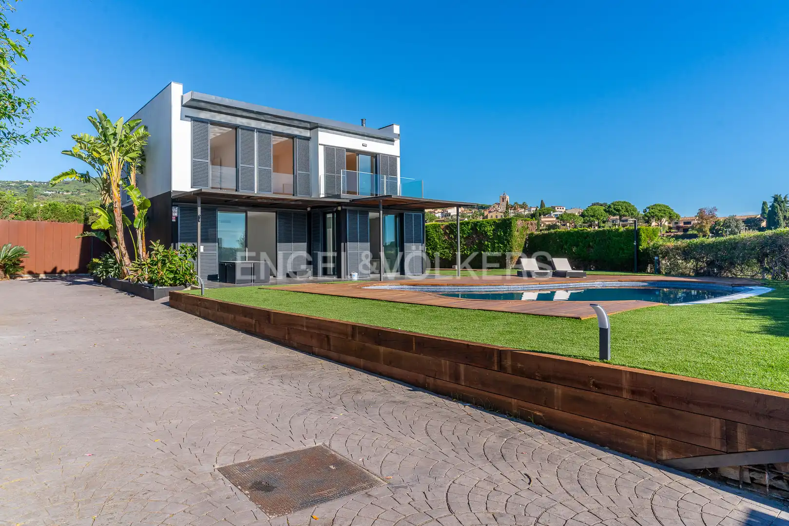 Vista exterior de Casa o chalet en venta en Sant Vicenç de Montalt con Calefacción, Jardín privado y Parquet