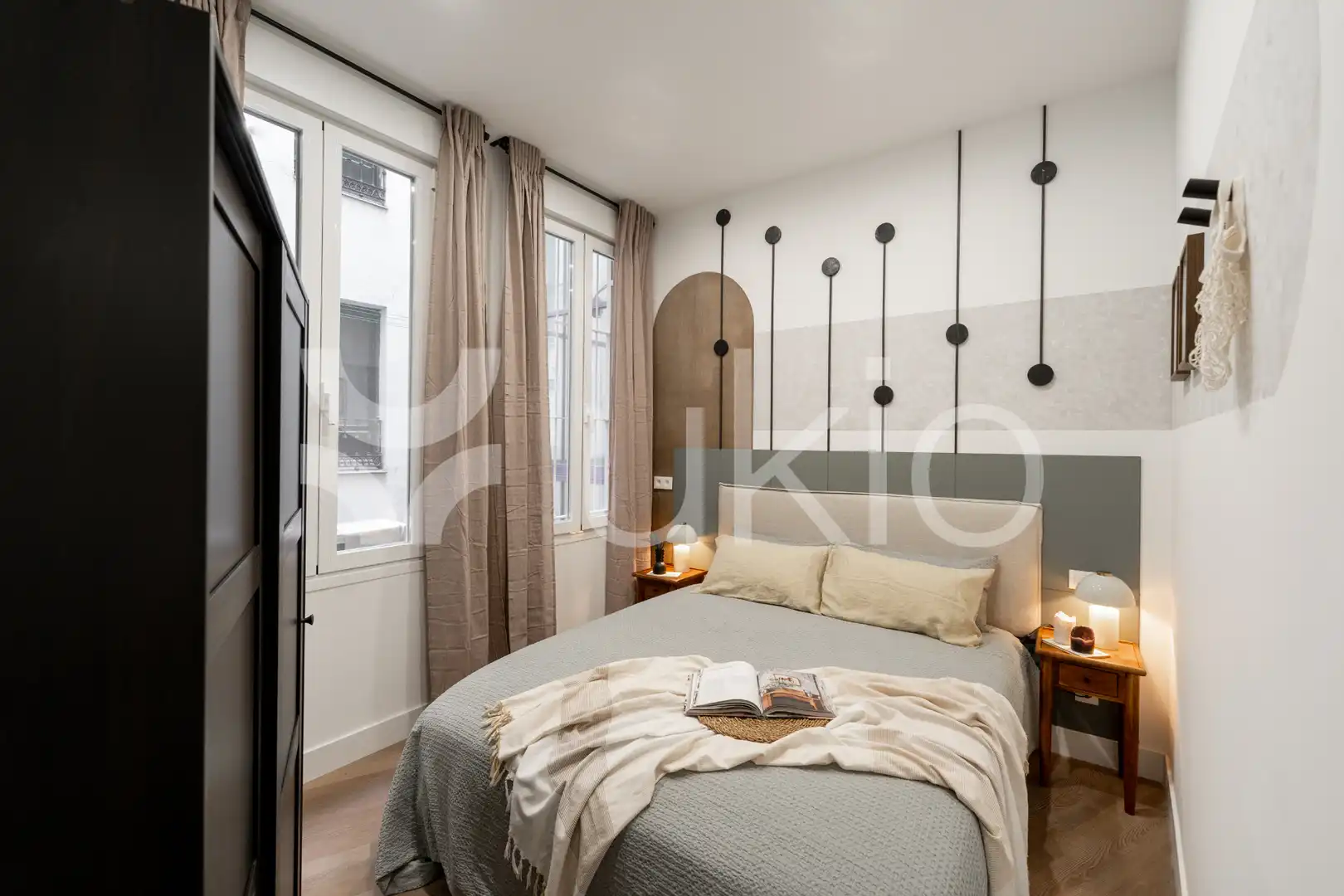 Bedroom of Apartments for rent in Madrid  with Heating, Furnished and Oven