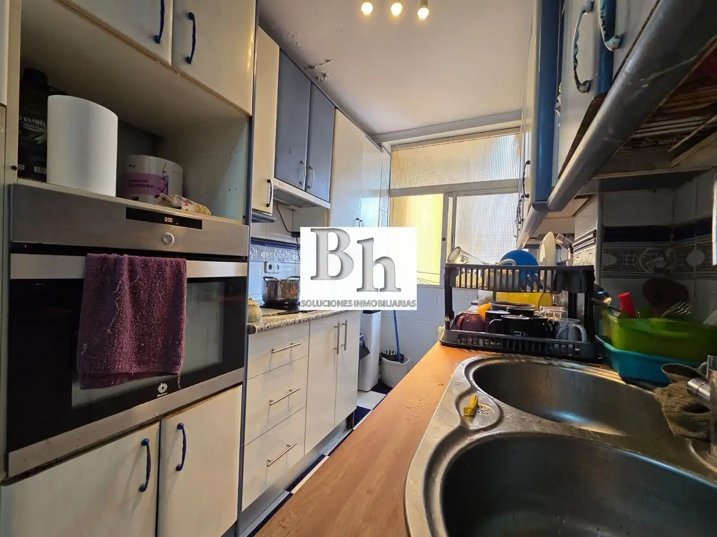 Küche von Wohnung zum Verkauf in Málaga mit Privatgarten