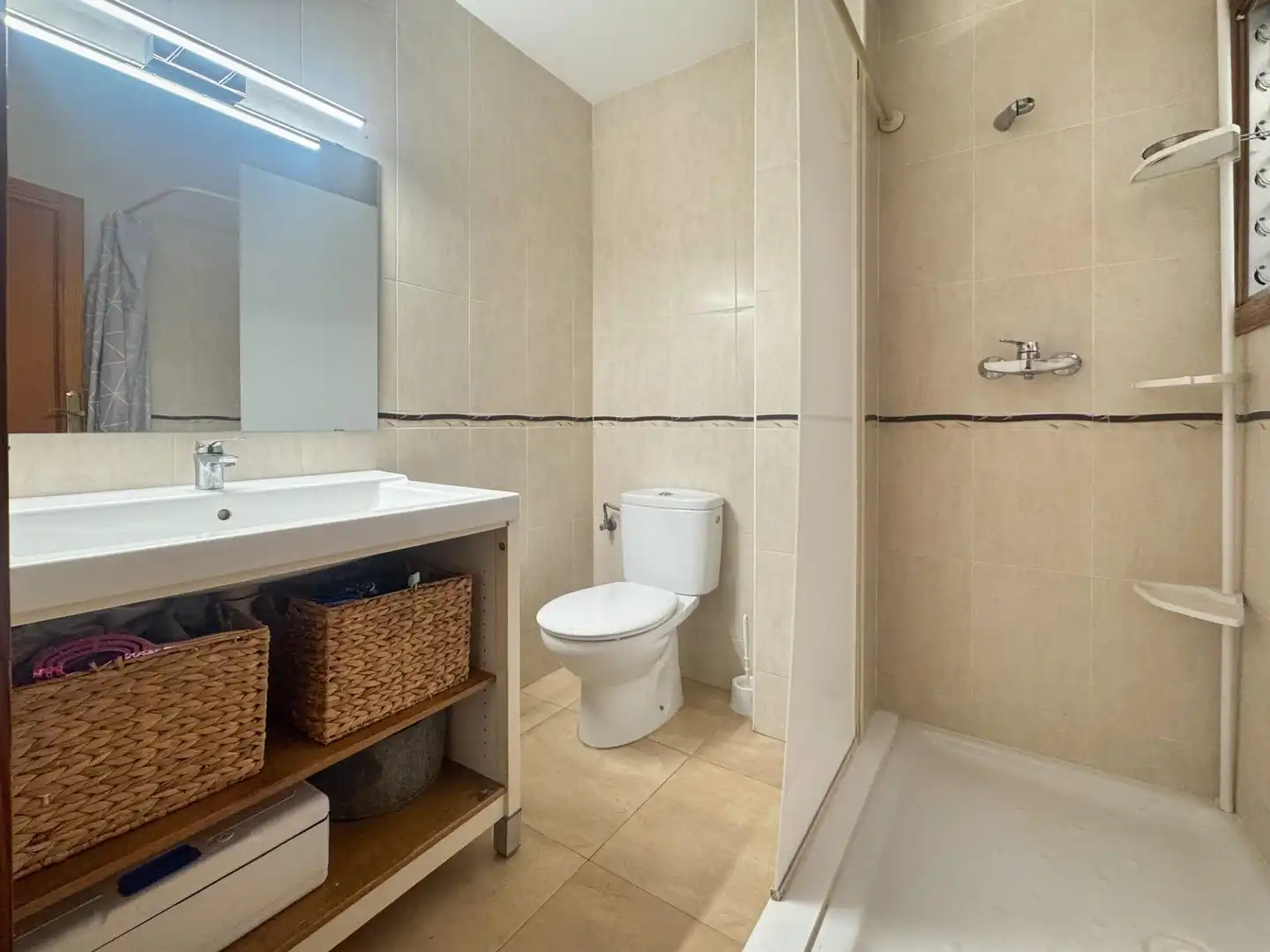 Badezimmer von Dachboden zum Verkauf in Marratxí mit Klimaanlage, Terrasse und Abstellraum
