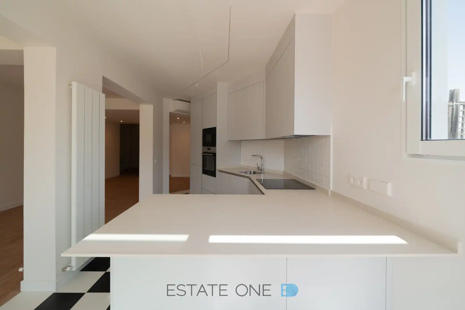 Cuina de Àtic de lloguer en Madrid amb Aire condicionat, Calefacció i Parquet