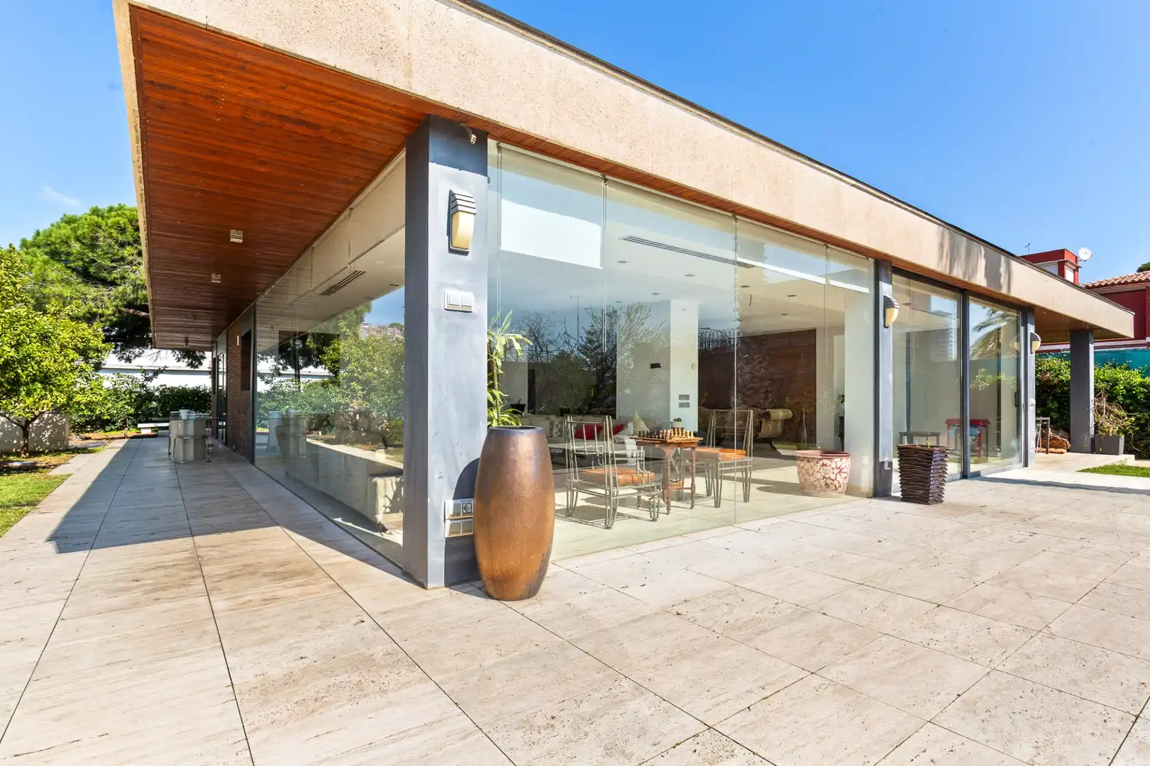 Terrace of Houses for sale in Esplugues de Llobregat  with Air Conditioner, Heating and Storage room