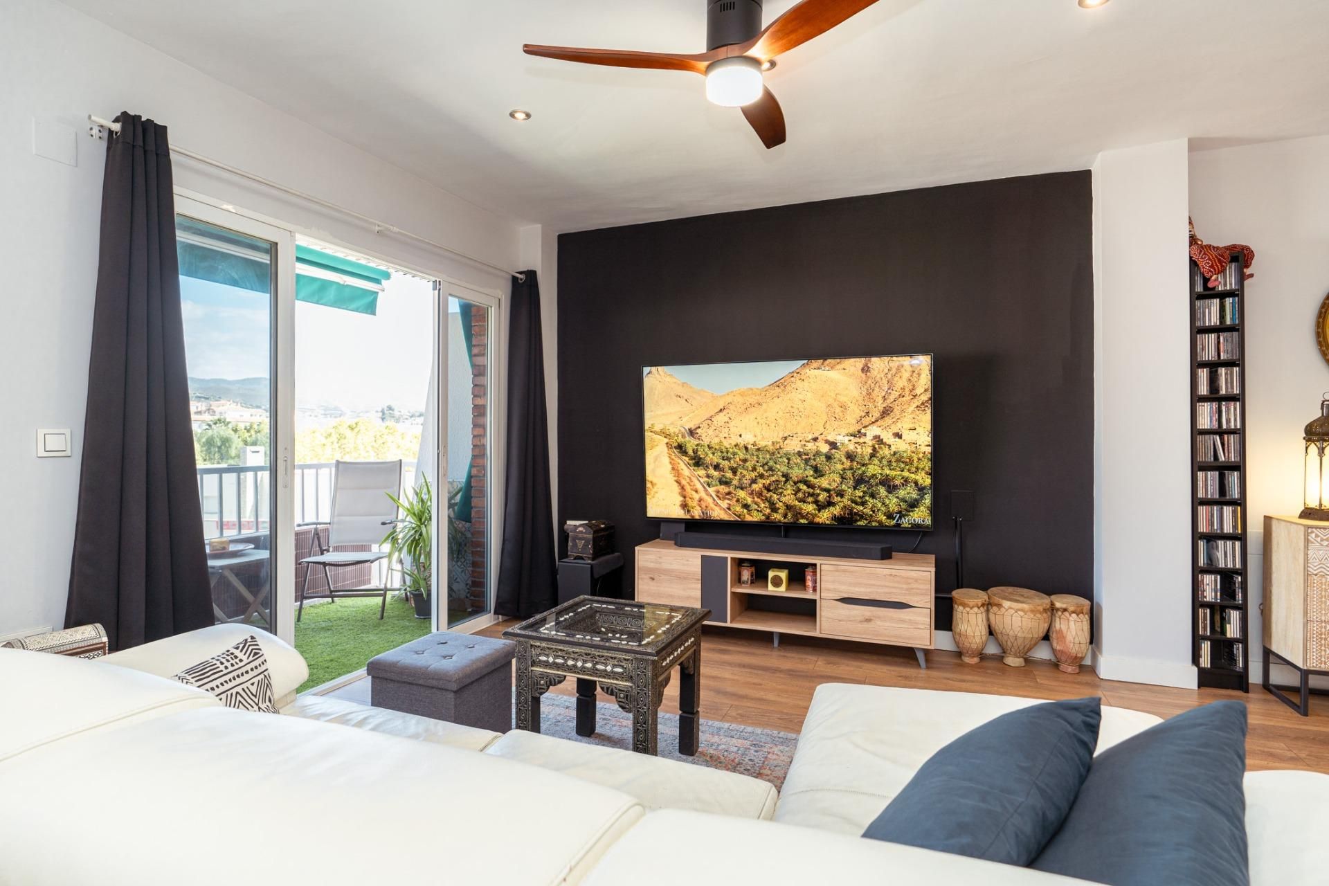 Living room of Flat for sale in Motril  with Air Conditioner and Balcony