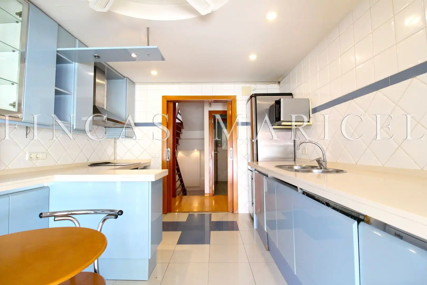 Kitchen of Attic for sale in Sitges  with Air Conditioner and Terrace