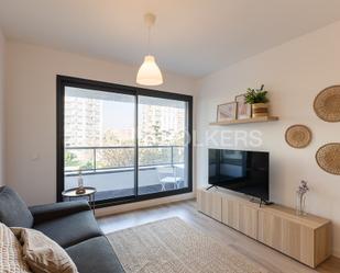 Balcony of Apartment to rent in  Valencia Capital  with Air Conditioner, Heating and Parquet flooring