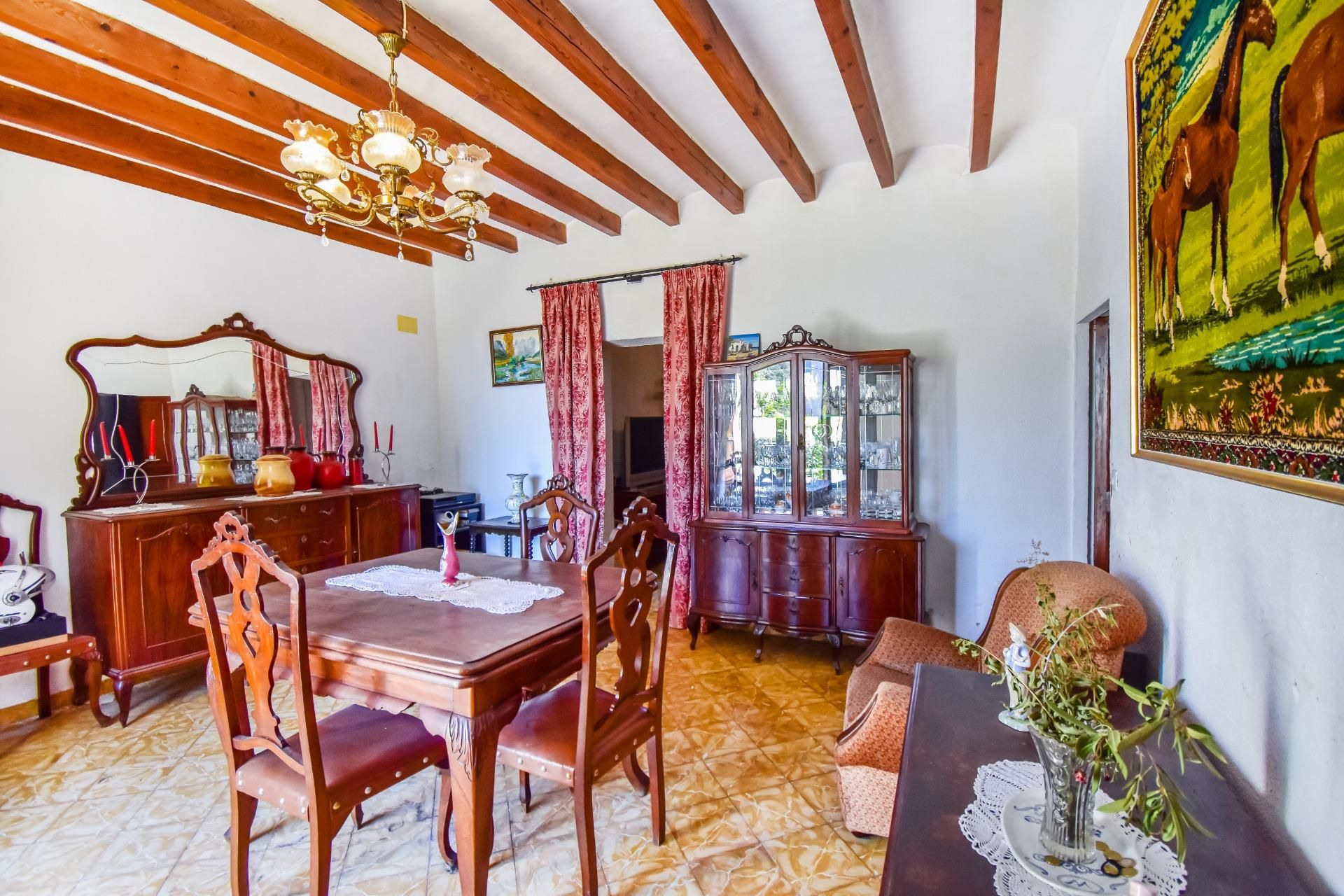 Menjador de Casa o xalet en venda en  Palma de Mallorca amb Jardí privat i Terrassa