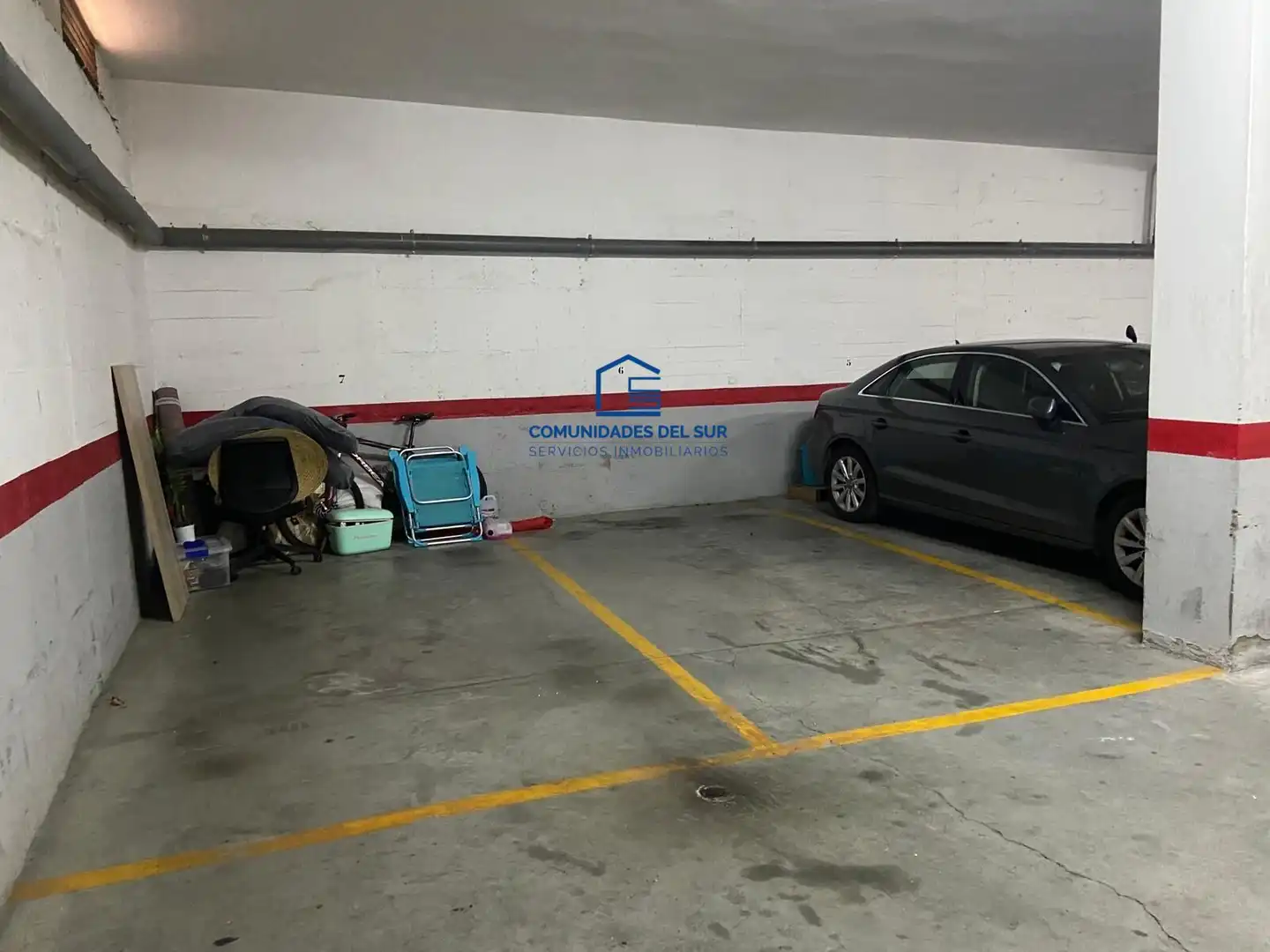 Aparcament de Apartament de lloguer en Cádiz amb Aire condicionat, Calefacció i Moblat