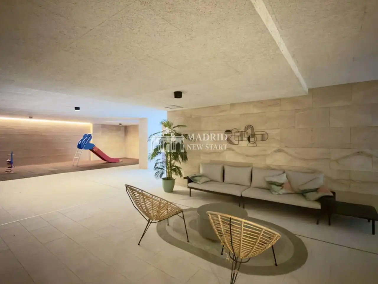 Sala d'estar de Pis de lloguer en Madrid amb Aire condicionat, Calefacció i Traster