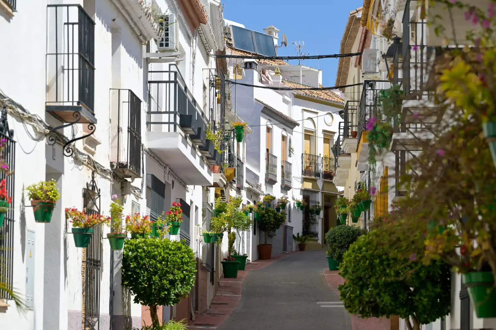 Casa amb terrassa en venda a Estepona Pueblo