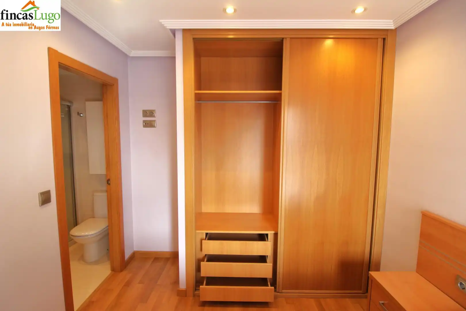 Bedroom of Flat for rent in Lugo  with Heating and Furnished